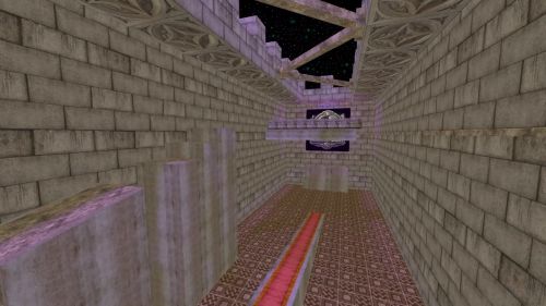 Unreal Tournament 99 First Person gameplay screenshot 4 of 10 - Map: CTF-BT-KR-WaitingRoom2.unr - Demo: 71e8c09a-4d44-4317-8251-80e1333b365b.dem - Gameplay match