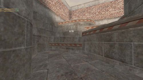 Unreal Tournament 99 First Person gameplay screenshot 5 of 10 - Map: CTF-BT-TrainingGrounds01-Jump.unr - Demo: e648b2bf-630a-427f-9fe4-650cd08312aa.dem - Gameplay match
