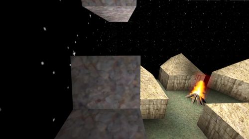 Unreal Tournament 99 First Person gameplay screenshot 7 of 10 - Map: CTF-BT-BaNdIt_dbl.unr - Demo: 4ec1af29-c3aa-4063-8244-8d348799ddb5.dem - Gameplay match