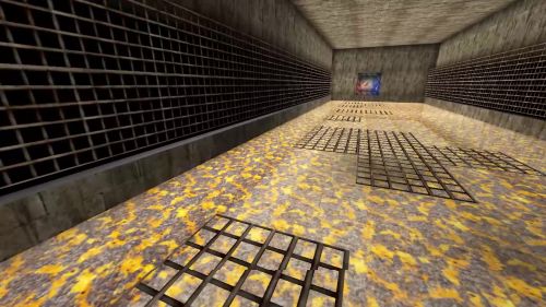 Unreal Tournament 99 First Person gameplay screenshot 9 of 10 - Map: CTF-BT-BaNdIt_dbl.unr - Demo: 4ec1af29-c3aa-4063-8244-8d348799ddb5.dem - Gameplay match