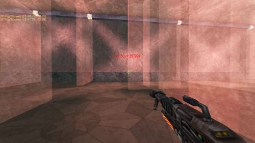 Unreal Tournament 99 First Person gameplay screenshot 5 of 9 - Map: CTF-BT-(CN)MegaLaby-v2.unr - Demo: e10c8ff0-3c46-4db1-9497-5f011dec5774.dem - Gameplay match