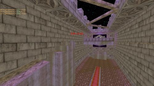 Unreal Tournament 99 First Person gameplay screenshot 4 of 10 - Map: CTF-BT-KR-WaitingRoom2.unr - Demo: 5e9f40cf-1649-48a8-b026-e6266ebc7f33.dem - Gameplay match