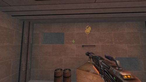 Unreal Tournament 99 First Person gameplay screenshot 4 of 10 - Map: CTF-BT+Radioactive.unr - Demo: 4235ee79-6bcb-4c5b-b995-060de18956db.dem - Gameplay match