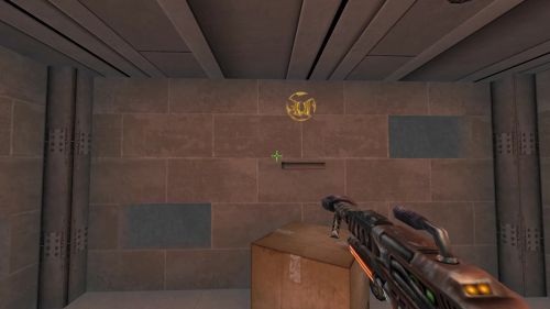 Unreal Tournament 99 First Person gameplay screenshot 6 of 10 - Map: CTF-BT+Radioactive.unr - Demo: 4235ee79-6bcb-4c5b-b995-060de18956db.dem - Gameplay match