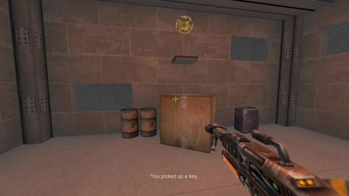 Unreal Tournament 99 First Person gameplay screenshot 7 of 10 - Map: CTF-BT+Radioactive.unr - Demo: 4235ee79-6bcb-4c5b-b995-060de18956db.dem - Gameplay match