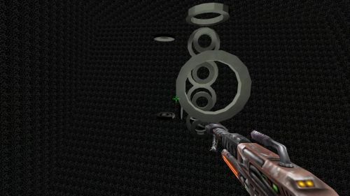 Unreal Tournament 99 First Person gameplay screenshot 6 of 10 - Map: CTF-BT-(Dere)Spacering.unr - Demo: 5ba67946-7ed7-46c5-b563-65ccb3fd7ddf.dem - Gameplay match