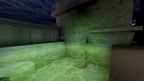 Unreal Tournament 99 First Person gameplay screenshot 1 of 9 - Map: CTF-BT-Quarantine-v3.unr - Demo: 8601ad18-e0e5-479a-bb6e-8c2aca8b42f9.dem - Gameplay match