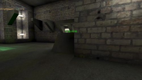 Unreal Tournament 99 First Person gameplay screenshot 2 of 9 - Map: CTF-BT-Quarantine-v3.unr - Demo: 8601ad18-e0e5-479a-bb6e-8c2aca8b42f9.dem - Gameplay match