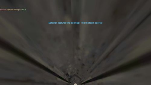 Unreal Tournament 99 First Person gameplay screenshot 10 of 11 - Map: CTF-BT-Rzr-Eins-v2.unr - Demo: d4afa82d-cd28-45c6-b340-7969d95ba263.dem - Gameplay match