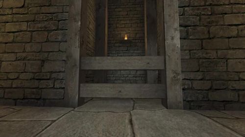 Unreal Tournament 99 First Person gameplay screenshot 2 of 9 - Map: CTF-BT-[LUN]Dungeon.unr - Demo: b4f7be4c-78a4-4664-af50-e9558a11969c.dem - Gameplay match