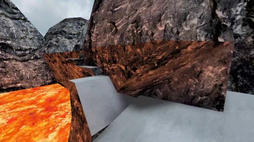 Unreal Tournament 99 First Person gameplay screenshot 3 of 9 - Map: CTF-BT-[LUN]Dungeon.unr - Demo: b4f7be4c-78a4-4664-af50-e9558a11969c.dem - Gameplay match