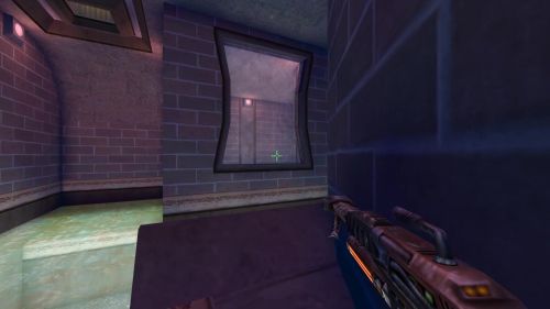 Unreal Tournament 99 First Person gameplay screenshot 2 of 8 - Map: CTF-BT-FlagrantCB.unr - Demo: 1589c2f1-33e9-4a33-a613-4803e037530b.dem - Gameplay match