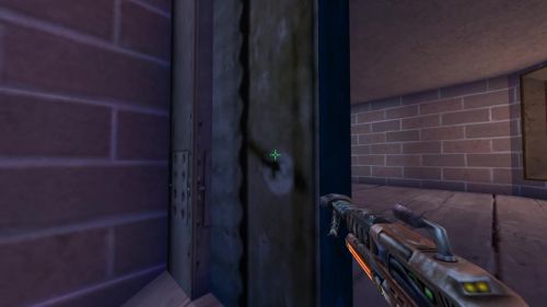 Unreal Tournament 99 First Person gameplay screenshot 7 of 8 - Map: CTF-BT-FlagrantCB.unr - Demo: 1589c2f1-33e9-4a33-a613-4803e037530b.dem - Gameplay match