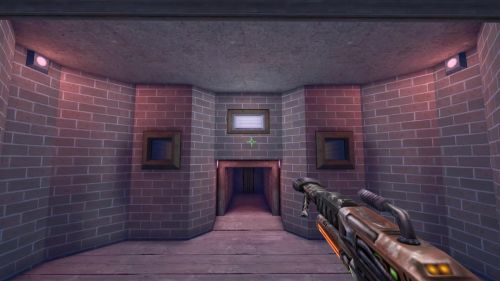Unreal Tournament 99 First Person gameplay screenshot 8 of 8 - Map: CTF-BT-FlagrantCB.unr - Demo: 1589c2f1-33e9-4a33-a613-4803e037530b.dem - Gameplay match