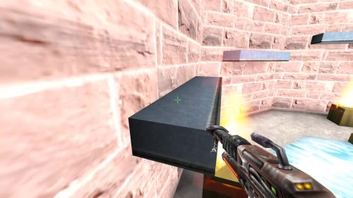 Unreal Tournament 99 First Person gameplay screenshot 2 of 10 - Map: CTF-BT-Round-n'Round-vLO.unr - Demo: 2dc77c31-b1fc-4bb1-b9eb-4891953d94b2.dem - Gameplay match