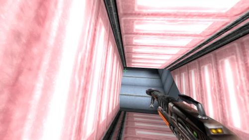 Unreal Tournament 99 First Person gameplay screenshot 9 of 10 - Map: CTF-BT-Round-n'Round-vLO.unr - Demo: 2dc77c31-b1fc-4bb1-b9eb-4891953d94b2.dem - Gameplay match