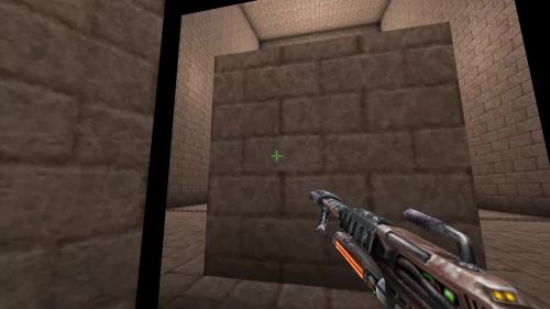 Unreal Tournament 99 First Person gameplay screenshot 2 of 10 - Map: CTF-BT-(meg)Snakey_i4g.unr - Demo: 7b44ab8c-721f-4687-b01d-0bbaa8ad2177.dem - Gameplay match