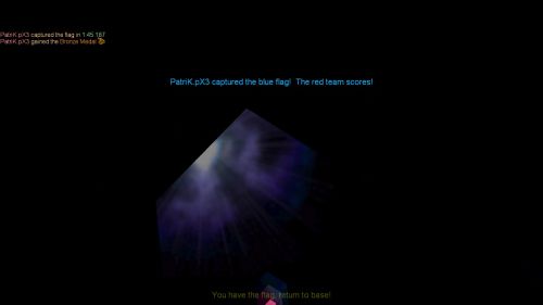 Unreal Tournament 99 First Person gameplay screenshot 10 of 10 - Map: CTF-BT-(DN)-RatasHouseVC.unr - Demo: a47f6726-363d-4e52-9e74-13284b2faef0.dem - Gameplay match