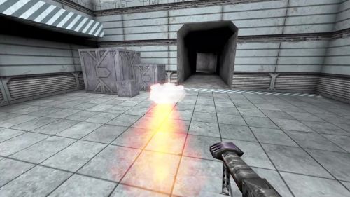 Unreal Tournament 99 First Person gameplay screenshot 2 of 10 - Map: CTF-BT-(D&T)CuZ_ChAoS.unr - Demo: 526afedb-6ef3-43cc-a568-28878c04590e.dem - Gameplay match