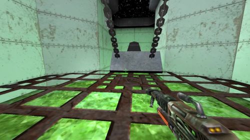 Unreal Tournament 99 First Person gameplay screenshot 4 of 10 - Map: CTF-BT-(D&T)CuZ_ChAoS.unr - Demo: 526afedb-6ef3-43cc-a568-28878c04590e.dem - Gameplay match