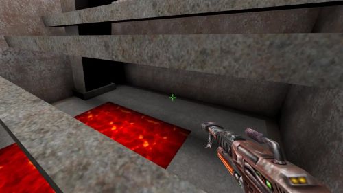 Unreal Tournament 99 First Person gameplay screenshot 6 of 10 - Map: CTF-BT-(D&T)CuZ_ChAoS.unr - Demo: 526afedb-6ef3-43cc-a568-28878c04590e.dem - Gameplay match