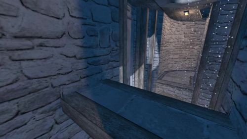 Unreal Tournament 99 First Person gameplay screenshot 3 of 10 - Map: CTF-BT-Surplus-LV.unr - Demo: 23c43849-b653-4e7e-9885-16e1bd697292.dem - Gameplay match