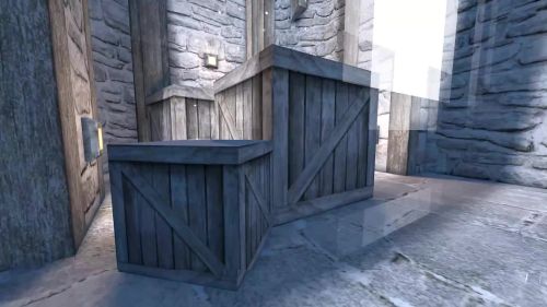 Unreal Tournament 99 First Person gameplay screenshot 5 of 10 - Map: CTF-BT-Surplus-LV.unr - Demo: 23c43849-b653-4e7e-9885-16e1bd697292.dem - Gameplay match