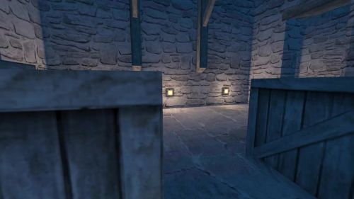 Unreal Tournament 99 First Person gameplay screenshot 8 of 10 - Map: CTF-BT-Surplus-LV.unr - Demo: 23c43849-b653-4e7e-9885-16e1bd697292.dem - Gameplay match