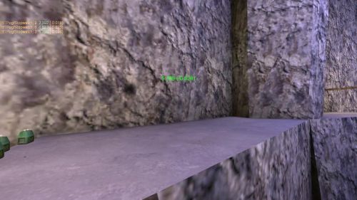 Unreal Tournament 99 First Person gameplay screenshot 3 of 10 - Map: CTF-BT-Cliffs2.unr - Demo: 68ecde13-dc94-4721-a08f-4fff0d56ac84.dem - Gameplay match