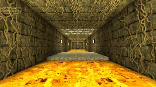 Unreal Tournament 99 First Person gameplay screenshot 3 of 10 - Map: CTF-BT-(Fran)Franconion.unr - Demo: e5537741-0ca3-4b53-b037-fb4bf7422a18.dem - Gameplay match