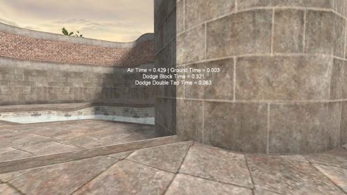 Unreal Tournament 99 First Person gameplay screenshot 4 of 10 - Map: CTF-BT-TrainingGrounds01-Jump.unr - Demo: 404dedb3-11fe-41fc-a31d-1092d642e02c.dem - Gameplay match