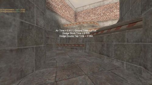 Unreal Tournament 99 First Person gameplay screenshot 5 of 10 - Map: CTF-BT-TrainingGrounds01-Jump.unr - Demo: 404dedb3-11fe-41fc-a31d-1092d642e02c.dem - Gameplay match
