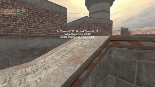 Unreal Tournament 99 First Person gameplay screenshot 6 of 10 - Map: CTF-BT-TrainingGrounds01-Jump.unr - Demo: 404dedb3-11fe-41fc-a31d-1092d642e02c.dem - Gameplay match