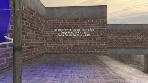 Unreal Tournament 99 First Person gameplay screenshot 7 of 10 - Map: CTF-BT-TrainingGrounds01-Jump.unr - Demo: 404dedb3-11fe-41fc-a31d-1092d642e02c.dem - Gameplay match