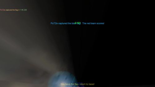 Unreal Tournament 99 First Person gameplay screenshot 10 of 10 - Map: CTF-BT-=Goblin[Mine]_i4g.unr - Demo: 3153e1ff-fd16-4eb5-a56e-030a419bc714.dem - Gameplay match