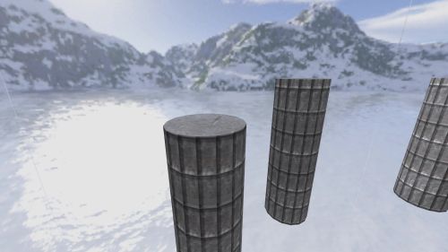 Unreal Tournament 99 First Person gameplay screenshot 5 of 11 - Map: CTF-BT-SiberiaRun.unr - Demo: 89382094-bbdb-4661-aef2-f6408dde9202.dem - Gameplay match