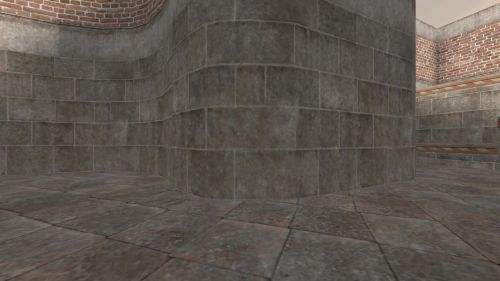 Unreal Tournament 99 First Person gameplay screenshot 5 of 9 - Map: CTF-BT-TrainingGrounds01-Jump.unr - Demo: 5cb3f6aa-559c-4943-b3dd-2b12e76f146b.dem - Gameplay match