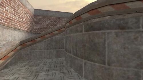 Unreal Tournament 99 First Person gameplay screenshot 6 of 9 - Map: CTF-BT-TrainingGrounds01-Jump.unr - Demo: 5cb3f6aa-559c-4943-b3dd-2b12e76f146b.dem - Gameplay match