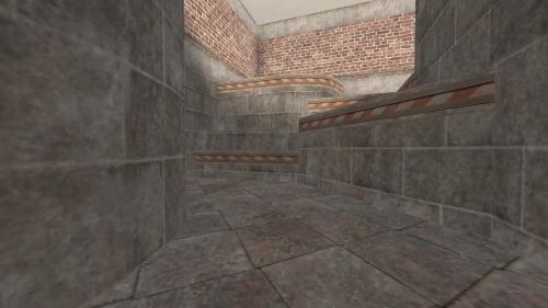 Unreal Tournament 99 First Person gameplay screenshot 5 of 10 - Map: CTF-BT-TrainingGrounds01-Jump.unr - Demo: d272a0d5-cc3c-40be-b51c-b99221c84e4a.dem - Gameplay match