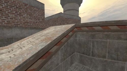 Unreal Tournament 99 First Person gameplay screenshot 6 of 10 - Map: CTF-BT-TrainingGrounds01-Jump.unr - Demo: d272a0d5-cc3c-40be-b51c-b99221c84e4a.dem - Gameplay match