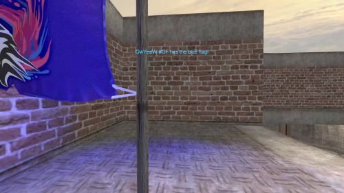 Unreal Tournament 99 First Person gameplay screenshot 7 of 10 - Map: CTF-BT-TrainingGrounds01-Jump.unr - Demo: d272a0d5-cc3c-40be-b51c-b99221c84e4a.dem - Gameplay match