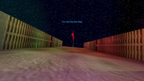 Unreal Tournament 99 First Person gameplay screenshot 10 of 10 - Map: CTF-BT-(Worsy)-BounceInTime.unr - Demo: dcf1284a-58a3-4167-9654-7e3d2fec54c3.dem - Gameplay match