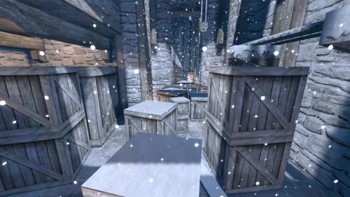 Unreal Tournament 99 First Person gameplay screenshot 5 of 10 - Map: CTF-BT-Surplus-LV.unr - Demo: 5a24b256-64c9-4c48-b1fb-8950b9e5cdfe.dem - Gameplay match