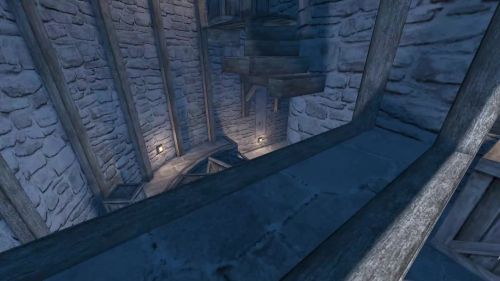 Unreal Tournament 99 First Person gameplay screenshot 8 of 10 - Map: CTF-BT-Surplus-LV.unr - Demo: 5a24b256-64c9-4c48-b1fb-8950b9e5cdfe.dem - Gameplay match