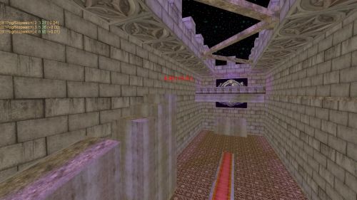 Unreal Tournament 99 First Person gameplay screenshot 4 of 10 - Map: CTF-BT-KR-WaitingRoom2.unr - Demo: e2b8a6dd-5276-4b46-aaea-38edee336384.dem - Gameplay match