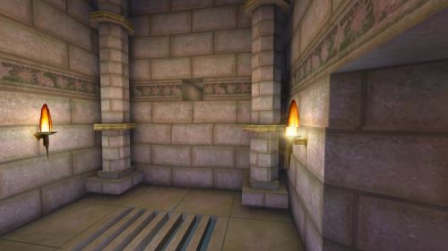 Unreal Tournament 99 First Person gameplay screenshot 9 of 10 - Map: CTF-BT-Atlantis-RE.unr - Demo: 74c6860b-f01e-4002-809a-30f45577f20a.dem - Gameplay match