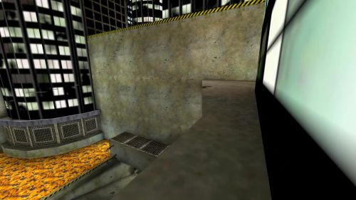 Unreal Tournament 99 First Person gameplay screenshot 5 of 10 - Map: CTF-BT-(asd)CityIntro-dbl.unr - Demo: f9d9481f-6abc-4e2b-a8ef-bbdc3f3026f0.dem - Gameplay match