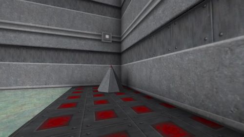 Unreal Tournament 99 First Person gameplay screenshot 5 of 10 - Map: CTF-BT-(ex)TimeWontTell.unr - Demo: 4f9b9dbe-6845-454b-8bf6-2592ef044f62.dem - Gameplay match