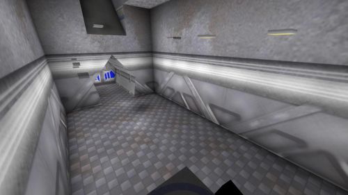 Unreal Tournament 99 First Person gameplay screenshot 7 of 10 - Map: CTF-BT-(ex)TimeWontTell.unr - Demo: 4f9b9dbe-6845-454b-8bf6-2592ef044f62.dem - Gameplay match