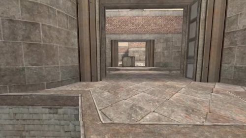 Unreal Tournament 99 First Person gameplay screenshot 2 of 10 - Map: CTF-BT-TrainingGrounds01-Jump.unr - Demo: c1e6d837-e010-42a3-b9c9-e2c6ab3f7d5e.dem - Gameplay match